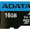 ADATA Premier V10 A1 UHS-I Class 10 100MBps microSDHC 16GB